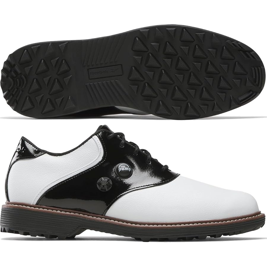 Reebok OG PUMP GOLF CHALK BLACK スニーカー Amazon.com: Reebok(リーボック) Men's Sneakers Golf Shoe